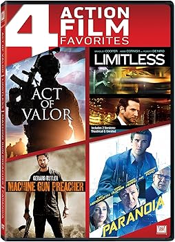 【中古】ACT OF VALOR / LIMITLESS / MACHINE GUN PREACHER 9,050円