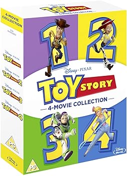 【中古】Toy Story 1-4 Movie Collection - Blu-ray Box Set [Region Free]