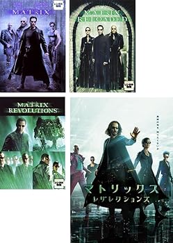 【中古】マトリックス 特別版、リローデッド、レボリューションズ、レザレクションズ [レンタル落ち] 全4巻セット [マーケットプレイスDVDセット商品]