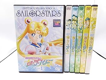 【中古】美少女戦士セーラームーン セーラースターズ DVD全6巻セット [マーケットプレイス DVDセット] 　 [レンタル落ち]｜スカーレット2021