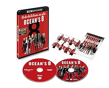 【中古】オーシャンズ8 4K ULTRA HD&ブルーレイセット (初回仕様/2枚組/ポストカード付) [Blu-ray]