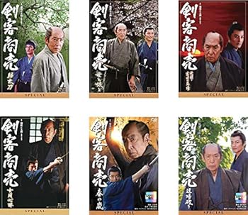 【中古】剣客商売 スペシャル 助太刀、母と娘と、決闘・高田の馬場、女用心棒、春の嵐、道場破り、 [レンタル落ち] 全6巻セット [マーケットプレイスDVD