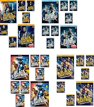 【中古】ブラックライトニング　シーズン 1、2、3、ファイナル [レンタル落ち] 全30巻セット [マーケットプレイスDVDセット商品]