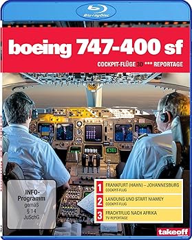 【中古】Boeing 747-400 SF - Cockpit-Fluege (3D) / Reportage/Blu-ray 51,913円