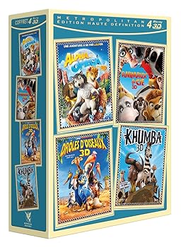 【中古】Khumba + Dr?les d'oiseaux + Animaux & Cie + Alpha & Omega [Blu-ray 3D]｜スカーレット2021