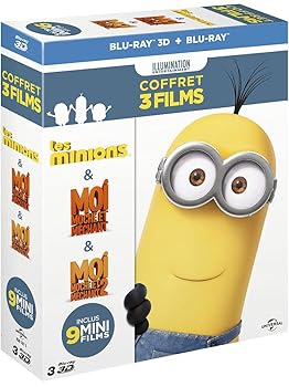 【中古】Les Minions + Moi, Moche Et M?chant 1 + Moi, Moche Et M?chant 2 [Blu-ray] [Blu-ray 3D] 26,644円