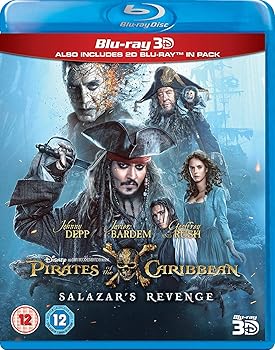 【中古】Pirates Of The Caribbean: Dead Men Tell No Tales (3D + 2D) [Blu-ray]