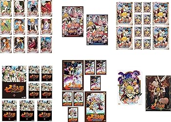 【中古】七つの大罪 第1期 全12巻 + 聖戦の予兆 全2巻 + 戒めの復活 全12巻 + 神々の逆鱗 全8巻 + 憤怒の審判 全8巻 + 劇場版 天空の囚われ人 + 光に呪わ