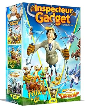 【中古】F?lix et Cie + Gadget 3D - Inspecteur Gadget et le pt?rodactyle g?ant + John John, l'apprenti dragon|スカーレット2021