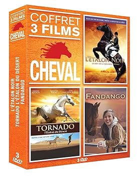 【中古】Cheval n° 1-Coffret 3 Films Noir + Tornado-L'?talon du d?sert + Fandago
