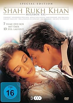 【中古】Shah Rukh Khan: Megabox XXL: 7 Filme [DVD]