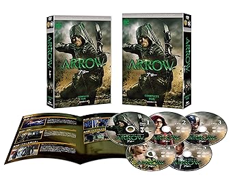 【中古】ARROW/アロー 6thシーズン DVDコンプリート・ボックス (1~23話・5枚組)