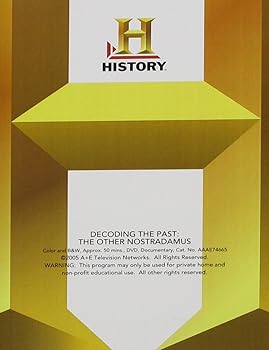 【中古】Decoding the Past: Other Nostradamus [DVD]
