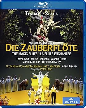 【中古】モーツァルト『魔笛』全曲 ペーター・シュタイン演出 アダム・フィッシャー&スカラ座アカデミア、サマー サイード、他(日本語字幕付) [Blu-ray]｜スカーレット2021