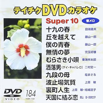 【中古】テイチクDVDカラオケ スーパー10 184