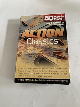 【中古】Action Classics 50 Movie Pack DVD Collection 13,357円