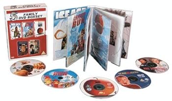 【中古】Family: James and the Giant Peach / Home Alone / Ice Age / Mrs Doubtfire / Chicken Run [DVD]