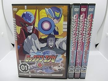 【中古】ロックマンエグゼ ビースト+ [レンタル落ち] （全４巻完結セット） [マーケットプレイス DVDセット]