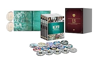 【中古】WBTV60周年記念　ER 緊急救命室 コンプリート DVD BOX（初回限定生産）｜スカーレット2021