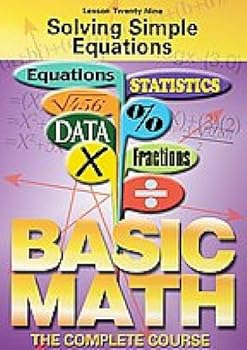 【中古】Solving Simple Equations [DVD]｜スカーレット2021