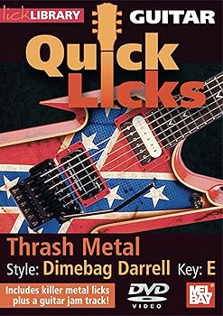 【中古】Guitar Quick Licks: Dimebag Darrell Style Thrash [DVD]