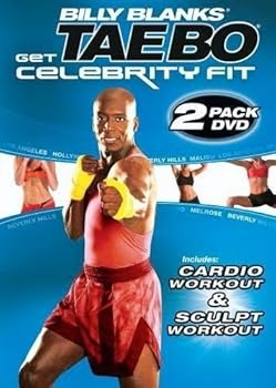 【中古】Tae Bo Billy Blanks Celebrity Fit Cardio & Sculpt 2 DVDs Set - Region 0 Worldwide