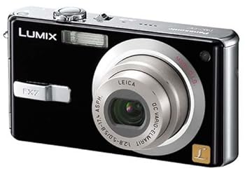 【中古】［非常に良い］パナソニック LUMIX FX7 グロスブラック DMC-FX7-K