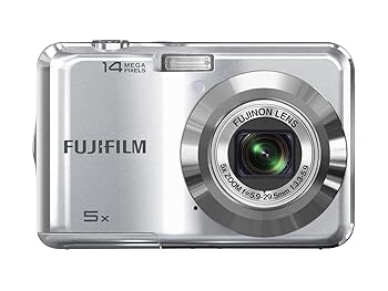 【中古】［人並み外れたに好いたらしい］FUJIFILM デジタル写真機 FinePix AX300 しろがね色 F FX-AX300S