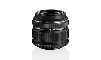 【中古】OLYMPUS 標準ズームレンズ M.ZUIKO DIGITAL 14-42mm F3.5-5.6 II R ブラック