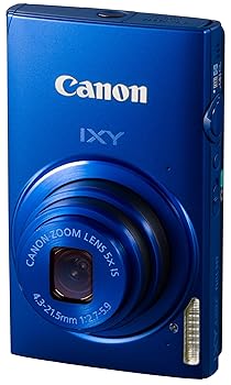 【中古】［人並み外れたに似つかわしい］Canon デジタル写真機 IXY 420F 青み 光学5倍望遠レンズ 広角24粍 Wi-Fi相応う IXY420F(BL)