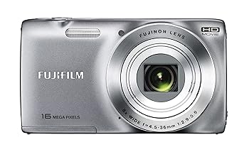【中古】FUJIFILM デジタル写真機 FinePix JZ250 光学8倍 しろがね色 F FX-JZ250S