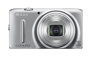 【中古】Nikon デジタル写真機 COOLPIX S9400 光学18倍望遠レンズ 法的有効性絵素数1811万絵素 プラウドシルバー S9400SL