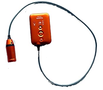 【中古】［人並み外れたに好いたらしい］パナソニック ウェアラブルカメラ オレンジ色 HX-A100-D
