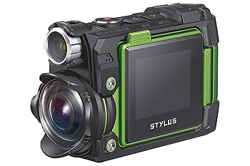 【中古】［人並み外れたに好いたらしい］OLYMPUS STYLUS TG-Tracker 緑であること