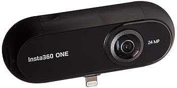 【中古】［非常に良い］Insta360 ONE 360度 全天球 アクションカメラ， 24MP (7K) 写真 4Kビデオ 超広角 魚眼 レンズ iPhone 6/7/8/X シリーズ 【国内正規品】