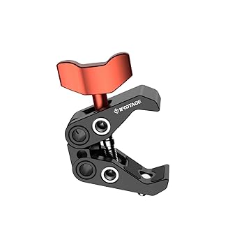 【中古】［人並み外れたに好いたらしい］【 国内定め事品 】iFootage パイプクランプ パソコン-01 1/4in螺子釘 3/8in螺子釘 φ20～48粍に取付け能力のある 軽銀アロイ ステンレス鋼 825247