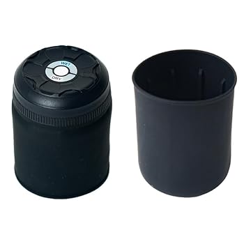 【中古】THANKO カメラレンズのカビ防止「レンズキャップ型防湿庫」 LEDRSFHBK