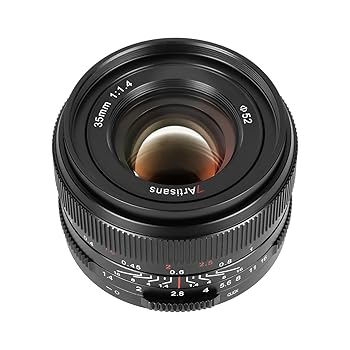 【中古】7artisans 七細工師 35粍 F1.4 III RFマウント キヤノンRF取り替えっこ品 水晶体 単興味の中心水晶体 取り替えっこ水晶体 大差しわたし フルサイズ 黒いこと (2年引きうける付・国内正