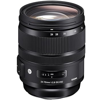 【中古】［人並み外れたに好いたらしい］SIGMA 24-70粍 F2.8 DG os HSM | Art A017 | Sigma SAマウント | Full-Size/Large-Format