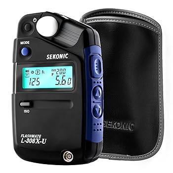 【中古】［人並み外れたに似つかわしい］Sekonic L-308X-U フラッシュメイト ともし火米突 (401-305) 晴れ晴れしい入れもの付き添い人