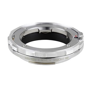 【中古】［非常に良い］SHOTEN マウントアダプター LM-CR M (EX) (S) (ライカMマウントレンズ &rarr; キヤノンRFマウント変換) ヘリコイド付き, シルバー｜スカーレット2021