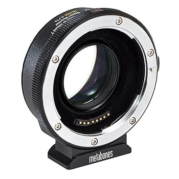 【中古】［人並み外れたに好いたらしい］Metabones Tスピードブースターウルトラ0.71倍アダプタ Canon EF-Mマウント(EOS M)写真機用