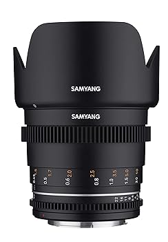 【中古】Samyang 50mm T1.5 高速フルフレーム VDSLR MK2 シネレンズ Sony E用