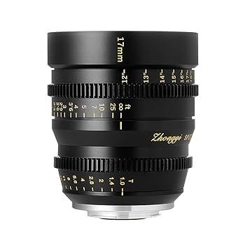 【中古】［非常に良い］中一光学 SPEEDMASTER CINEMA 17mm T1.0 マイクロフォーサーズ用