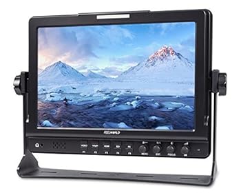 【中古】Feelworld FW1018 オン 写真器 活動の領域 管する 10.1 in 盛りだくさん 固定ディスク 1280x800 LCD IPS 映写幕 16:10 HDMI YPbPr AV 申し受ける DSLR トレーラー ソ その他-TV・オーディオ・カメラ