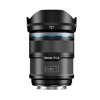 【中古】SIRUI Sniper 23mmオートフォーカスレンズ、F1.2広角APS-CカメラレンズA5 A6 A7 FX A9 ZV-Eシリーズ(Eマウント、ブラック)