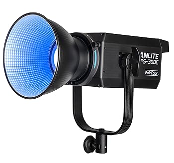 【中古】NANLITE FS-300C 映画化用点火装置 フルカラーライト 最終生産物300W 2700-7500K(G/M±150) RGB映画化用点火装置 RGB点火装置 RGBW 揺るぎない光 体裁15類概念 CRI9