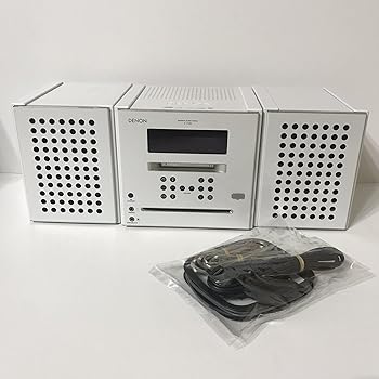【中古】Denon CD/MDシステムコンポ 白いこと D-C7USB-W
