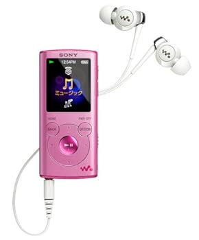 【中古】［人並み外れたに好いたらしい］SONY ウォークマン Eつづき物 [記憶装置手合い] 4GB サクラ色 NW-E053/P