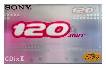 【中古】［非常に良い］SONY カセットテープ 120分 CDixII C-120CDX2H